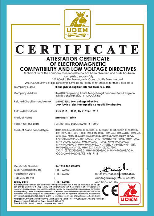 CE certificate